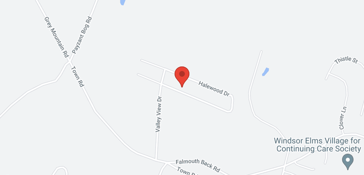 map of B-25 Halewood Drive